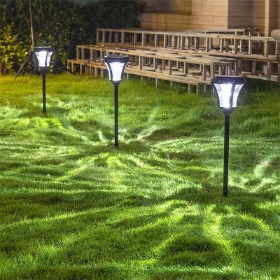 Aluminum Outdoor Lighting Waterproof Garden Light Solar Floor Lawn Lights