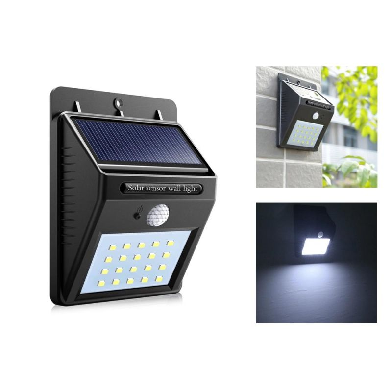 Solar LED Sensor Wall Light