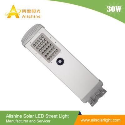 30-90 Watts Integrated All in One Solar LED Street Light
