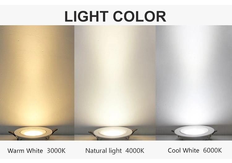 18W Ultra Thin Commercial LED Focus Light COB Spot Light Ceiling Spotlihgs