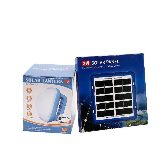 4400mAh Li-ion Battery Backup Emergency Lamp IP65 Outdoor Lighting Solar Powered LED Light Lamp Lantern