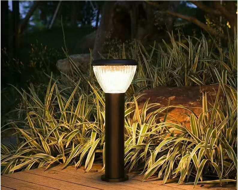 High Lumen LED Outdoor Solar LED Garden Bollard Light for Border Driveway Pathway Walkway Lighting