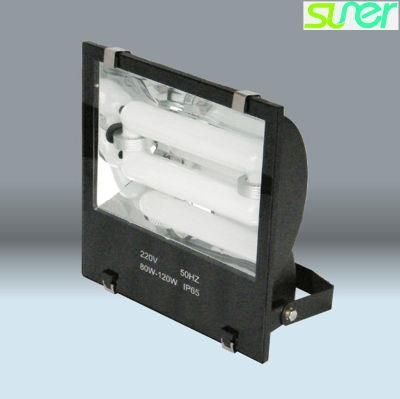 IP65 Outdoor Electrodeless Lighting Low Frequency Induction Flood Light 150W 5000K