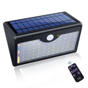 60 LED Solar Light 1300lm Super Bright Upgraded Lamp Lights for Outdoor Wall Yard Garden with Five Modes in One Solar Lamps