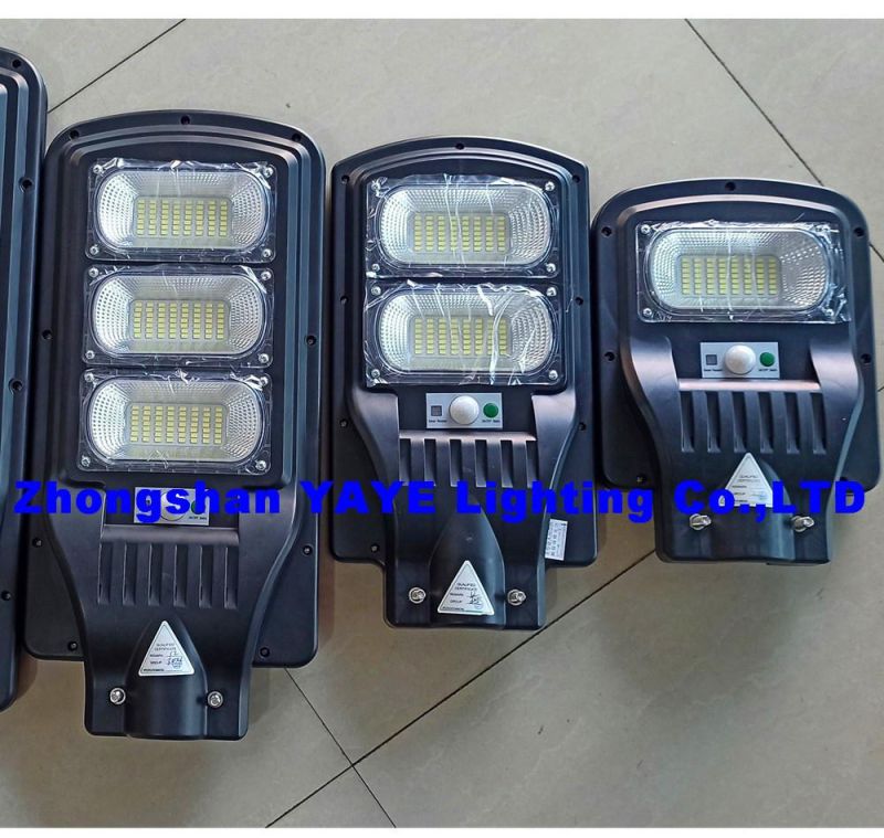 Yaye 2021 High Quality Low Price 100W All in One Solar LED Street Garden Light with Motion Sensor