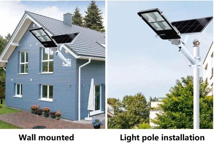 Remote-Controllable Semi-Integrated 150W Solar LED Street Light