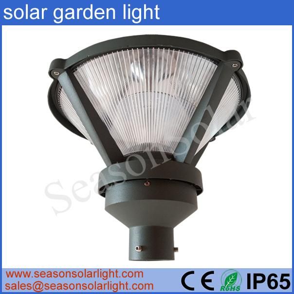 Alu. Top Housing Post Villa Lighting Outdoor Energy Saving Lamp Solar Garden Lighting with LED Light