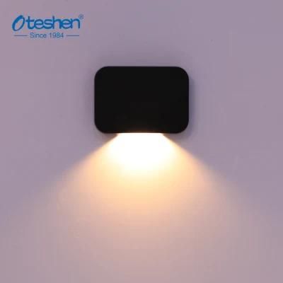 Mini IP65 Outdoor Square Surface LED Indoor Wall Step Light PC