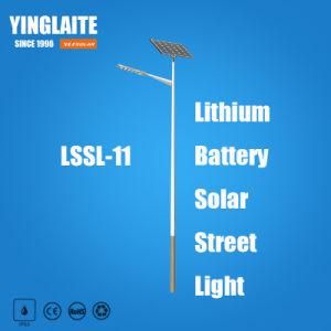 5 Years Warranty IP65 Waterproof 8m Pole 100W Lithium Battery Solar Street Light