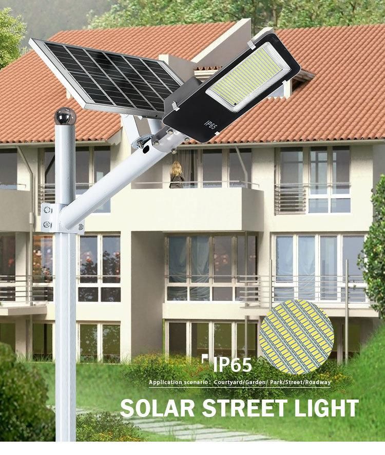 Die-Cast Aluminum Housing Outdoor Solar Garden Light 500W Solar Street Lights