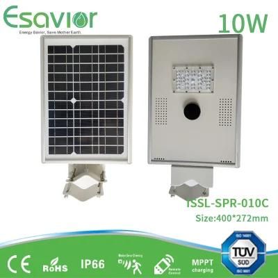 Esavior 5 Years Warranty 10wsolar Street Light Garden Lighting Park Parking Lot Lamp