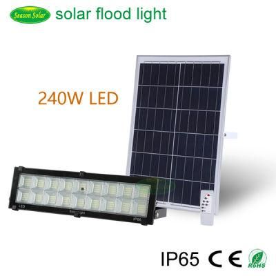 New 2022 Solar Outdoor Yard Lighting 240W LED Solar Flood Lamp with LED Sensor Lights &amp; Lamp