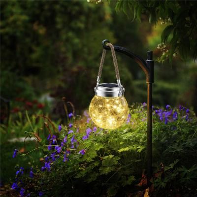 Outdoor Waterproof Wholesale Price Solar Hanging Lamp for Garden Windowsill Patio Trees