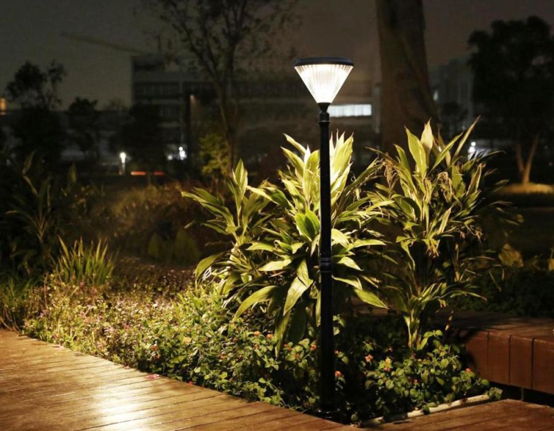 Garden and Outdoor Use Warm White LED Solar Lamp