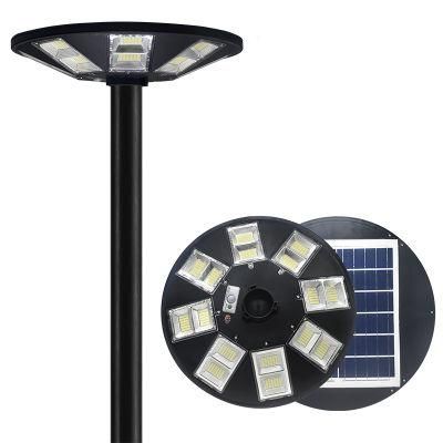 Outdoor UFO LED Solar Garden Lights Street Lamp 800W UFO Solar Street Light
