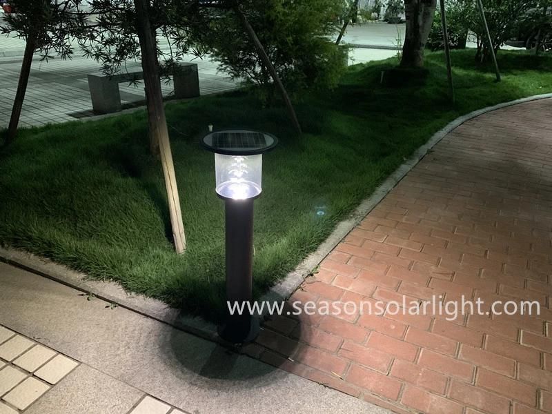 Long Working 5W Solar Panel Outdoor LED Light Solar Bollard Light for Garden Villa Lighting