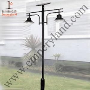 15W Solar Garden Light with Double Heads