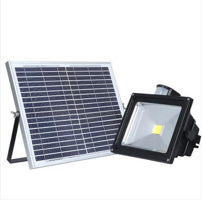 China Commercial Solar LED Floodlight Outdoor 20W-200W for Garage