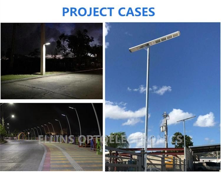 Government Projects Integareted All in One LED Solar Street Light for Outdoor Garden Path Highway Lighting Lamp