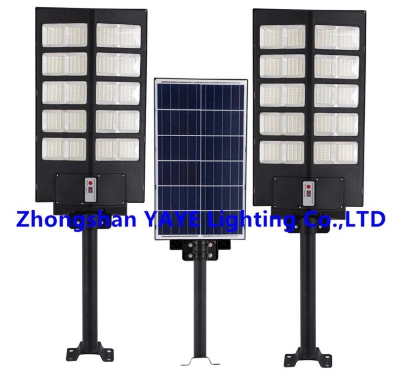 Yaye 400W Outdoor All in One/ Integrated Motion Sensor Solar LED Street Road Light Garden Light with Panel and Lithium Battery/ 1000PCS Stock