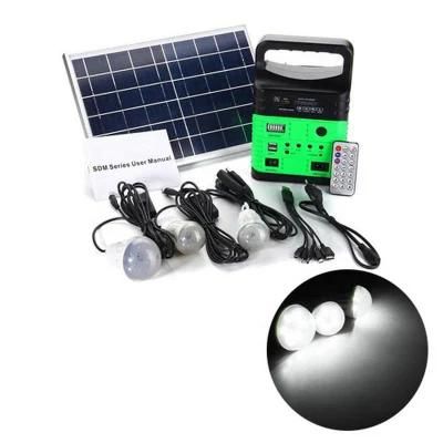 Household Appliance Solar Generator Solar Power System with 3W Solar Light *FM Radio Solar Light