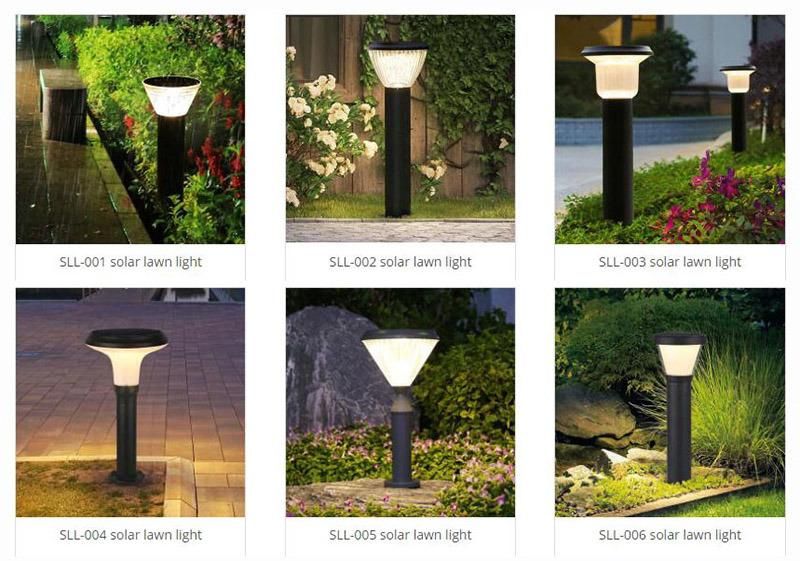 No Wiring Easy Installation Outdoor IP65 Solar Garden Lights Pathway