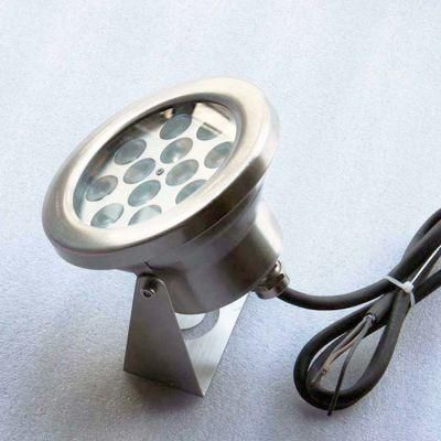 Outddor CE Certifite Stainless Steel IP68 Waterproof LED Green Light Underwater Pool Lamp