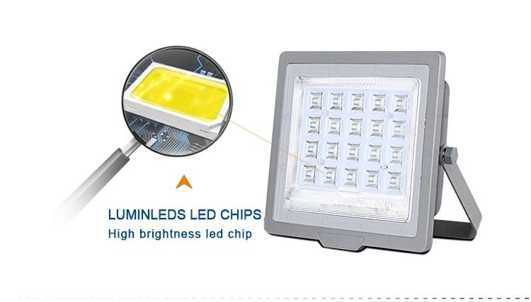 Professional Manufacturer Low Price All in One Dual RGB Warehouse LED Solar Flood Light Outdoor 100W 200W 300W