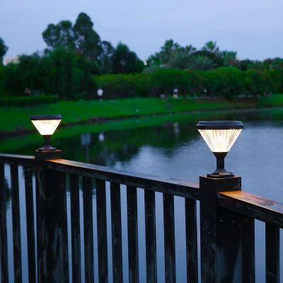 Factory Price Outdoor Waterproof Solar Post Light, LED Pillar Solar Gate Light, Solar Garden Light