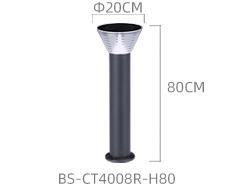 Bspro Waterproof IP65 Decorative Lawn Lamp High Lumen Aluminum Solar Outdoor LED Garden Lights