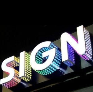 Outdoor LED Display Advertising Neon Sign