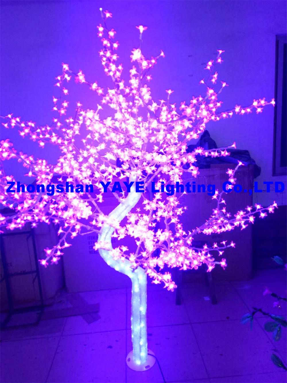 Yaye 18 Factory Price High Quality Ce/UL ABS LED Tree Light/ Outdoor /Indoor LED Cherry Tree Lights