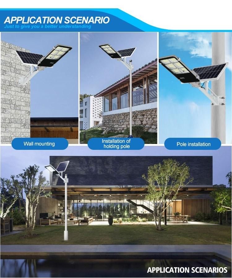 Energy Saving Solar Light Solar 200W 400W Aluminium Alloy LED Solar Power