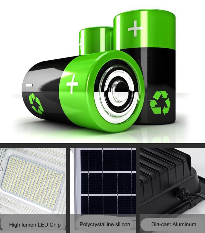 40W 60W 120W 200W LED Solar Lights Outdoor Solar Flood Garden Lights Waterproof Projector High Quality LED Solar Street Light