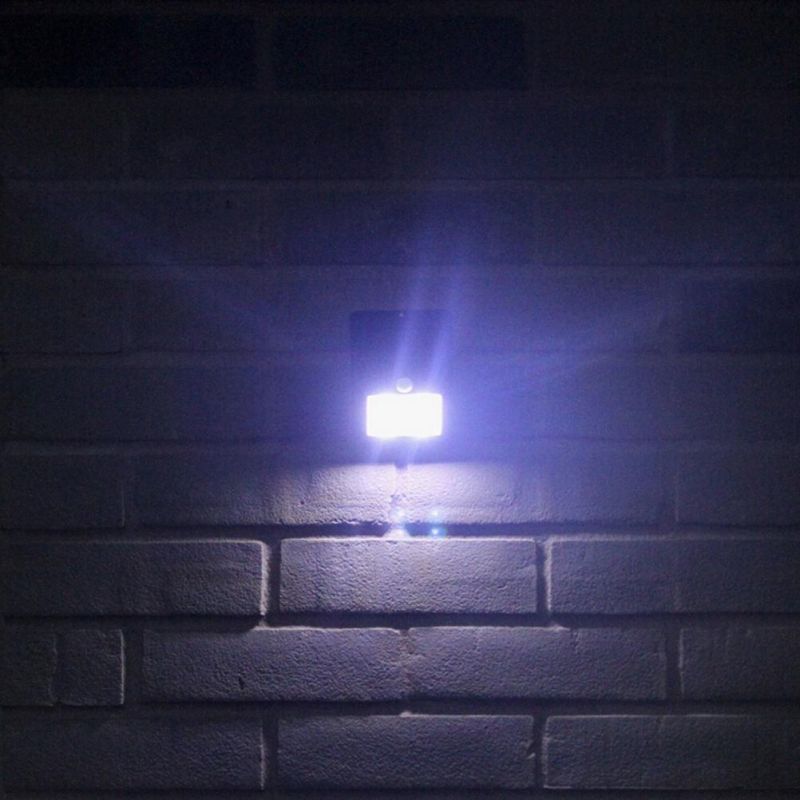 4pack Solar Powered PIR Motion Sensor Wall Light (RS2003-8-4)
