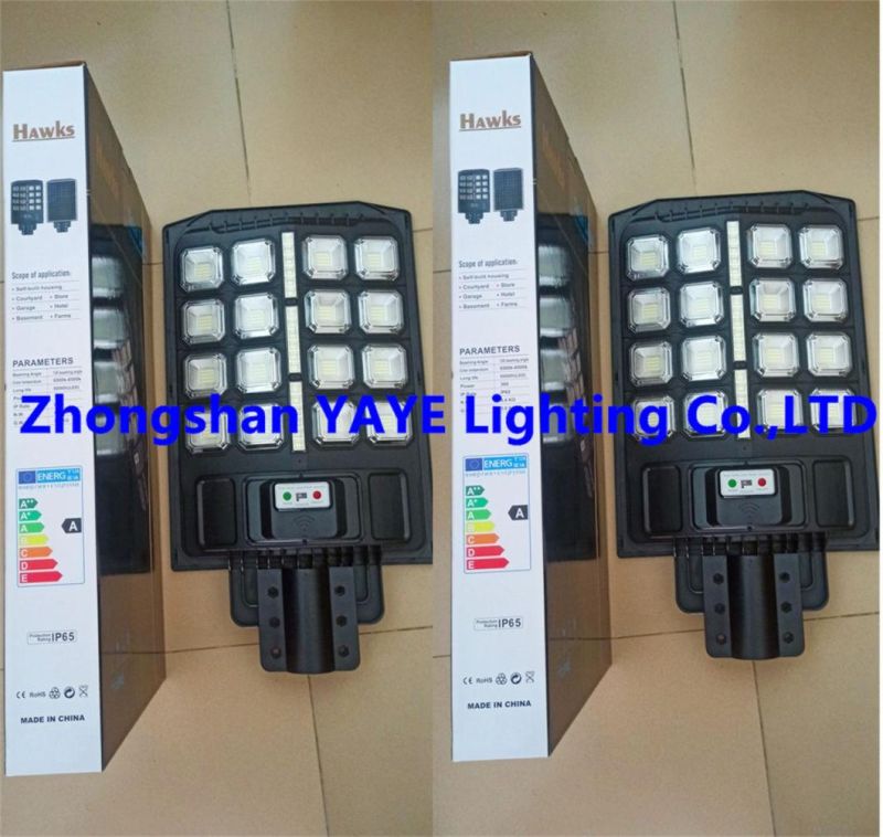 Yaye Hot Sell 300W UFO Solar LED Street Road Garden Wall Light with 500PCS Stock/ Radar Sensor/ Remote Controller/ Pls Contact Zhongshan Yaye Lighting Co., Ltd