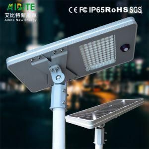 Factory Direct All-in-One/Integrated Outdoor Solar LED Sensor Street Lamp with High Brightness