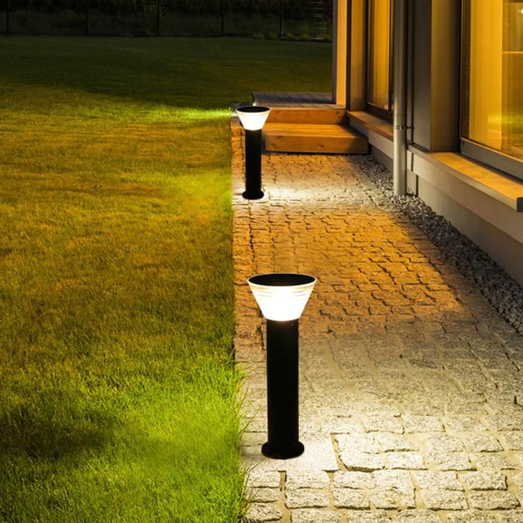 Outdoor IP65 Waterproof Garden Decorative Solar Bollard Lawn Light