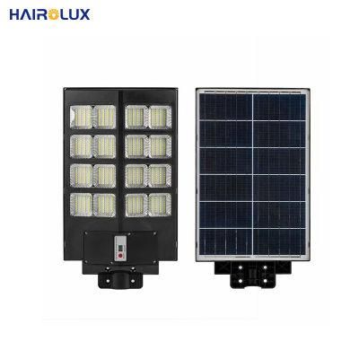 Hairolux Lighting Courtyard IP65 Waterproof Outdoor ABS 300W 400W 500W All in One LED Solar Street Light