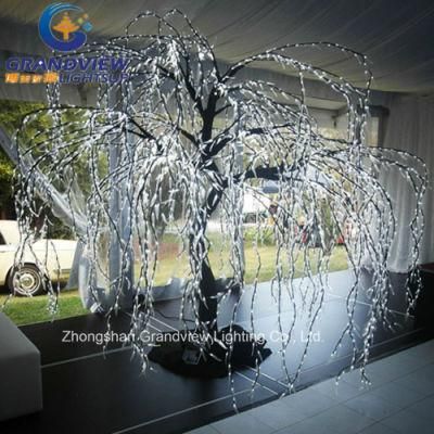 2015 Outdoor Artificial LED Willow Tree Light for Hotel