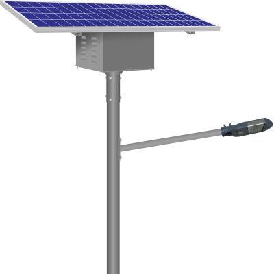 Solar Street Light Double Pole Arm Assembly Base Black Bluetooth