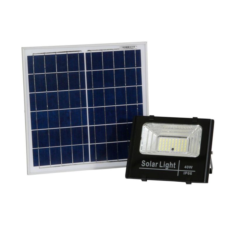 Esavior 100W Solar Powered Outdoor Solar LED Street/Flood/ Garden/Security Light