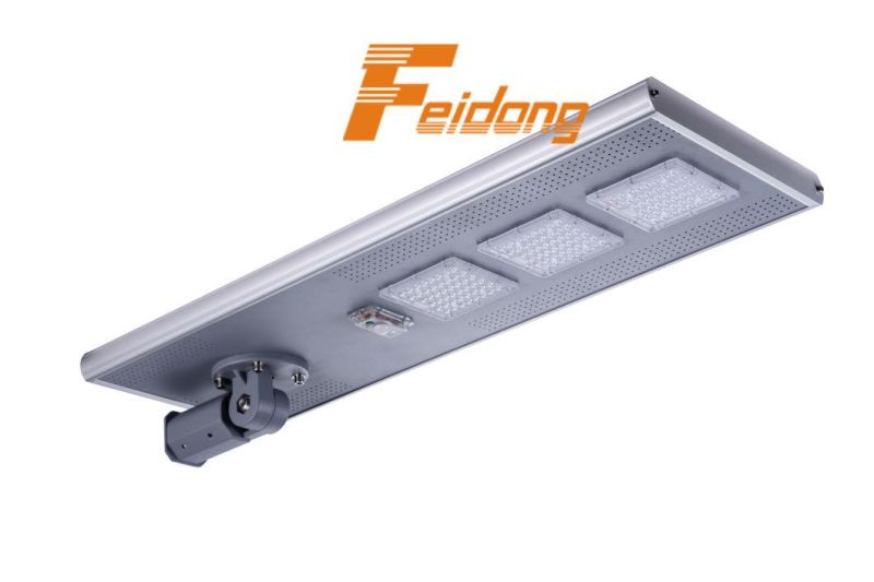 High Brightness Durable 100W 200W 300W Outdoor Lighting Fixture All in One Road Lamp LED Street Light