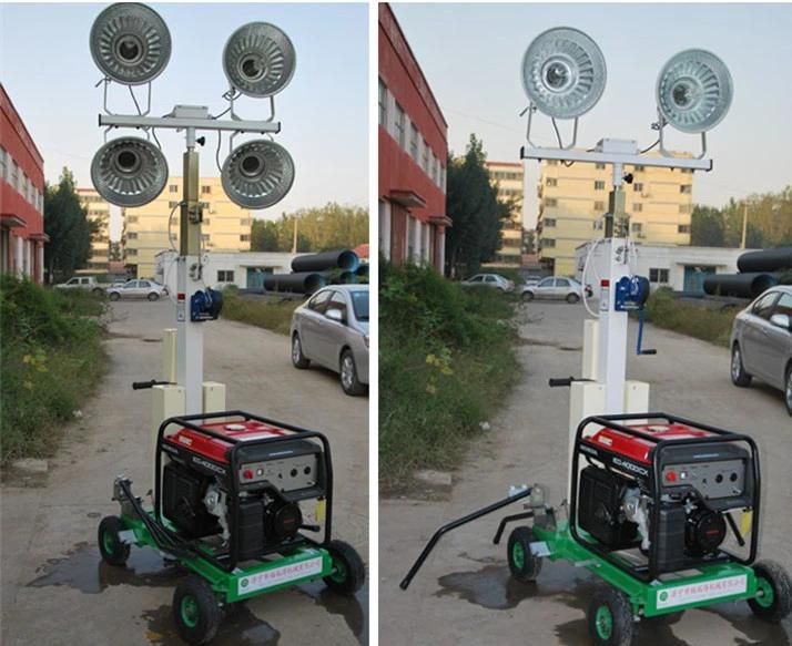 Hot Sale Mobile Light Tower with Diesel Generator