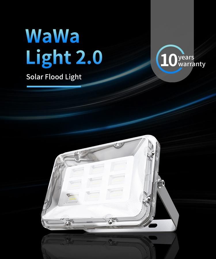 Exclusively Designed Solar Flood Light with Diamond Reflectors