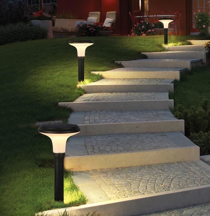 Outdoor Solar LED Pots Light for Garden Decorative