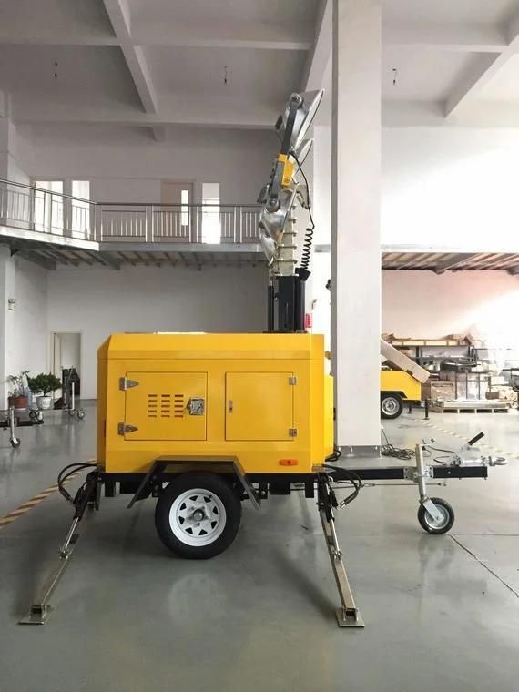 Mo-1200q Diesel Generator Industrial Mobile Light Tower