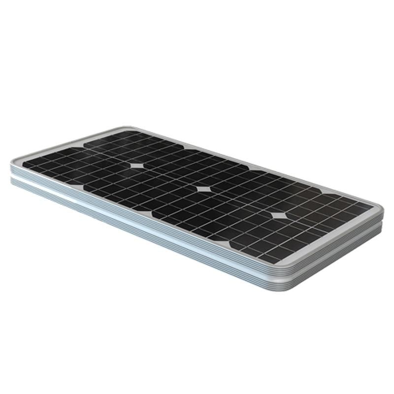 New LED Energy Lamp Outdoor Pathway Lighting 20W LED Solar Street Light with Solar Panel System
