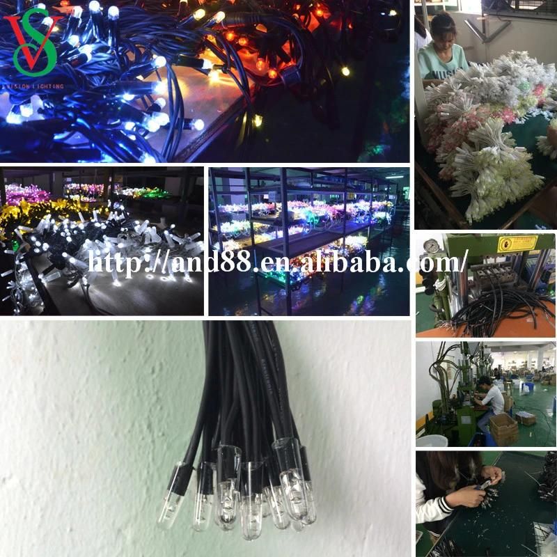 Hot Selling Outdoor IP65 PVC Christmas String Lights