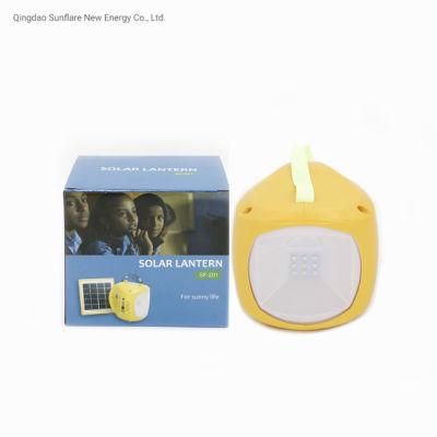 Ngo Portable Emergency Solar Light with External Panel for Africa and India Market